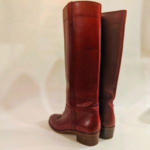 Valentine Red Vintage 80's Nine West leather boots